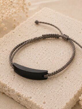 Black Jade Adjustable Bracelet